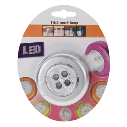 Car 4xLED Energy-saving Pressure-sensing Light with Sticker - Dome Lights by buy2fix | Online Shopping UK | buy2fix