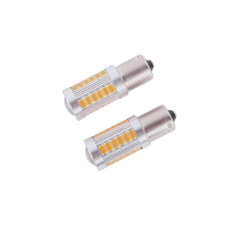 2PCS 1156/BA15S 16.5W 1155LM 630-660nm 33 LED SMD 5630 Red Light Car Brake Light Lamp Bulb for Vehicles , DC12V - In Car by buy2fix | Online Shopping UK | buy2fix