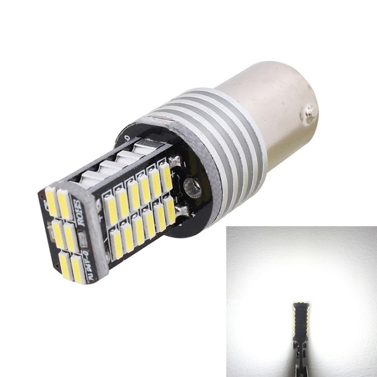 2PCS 1156/BA15S 6W 30SMD 4014 900LM White Light 6500K Decode LED Car Brake / Steering Light - In Car by buy2fix | Online Shopping UK | buy2fix