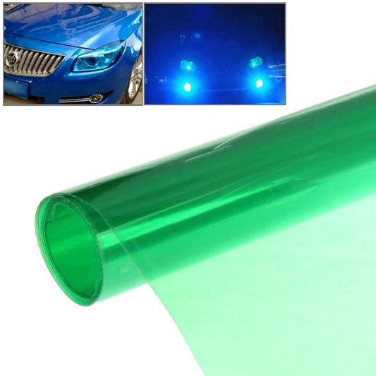 Protective Decoration Bright Surface Car Light Membrane /Lamp Sticker, Size: 195cm x 30cm(Green) - Auto Film by buy2fix | Online Shopping UK | buy2fix