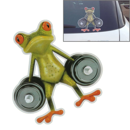 Frog Pattern Car Sticker, Size: 15.5x12.5 cm - Decorative Sticker by buy2fix | Online Shopping UK | buy2fix