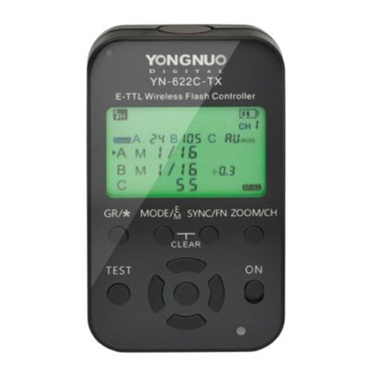 YONGNUO YN-622C-TX Wireless TTL Flash Controller Transmitter for Canon - Wireless Flash Trigger by YONGNUO | Online Shopping UK | buy2fix