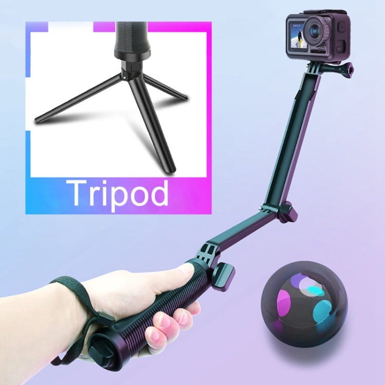 3-Way Monopod + Tripod + Grip Super Portable Magic Mount Selfie Stick for GoPro HERO11 Black/HERO9 Black / HERO8 Black / HERO7 /6 /5 /5 Session /4 Session /4 /3+ /3 /2 /1, Insta360 ONE R, DJI Osmo Act ...  Other Action Camera, Length of Extension: 20-62cm - DJI & GoPro Accessories by buy2fix | Online Shopping UK | buy2fix