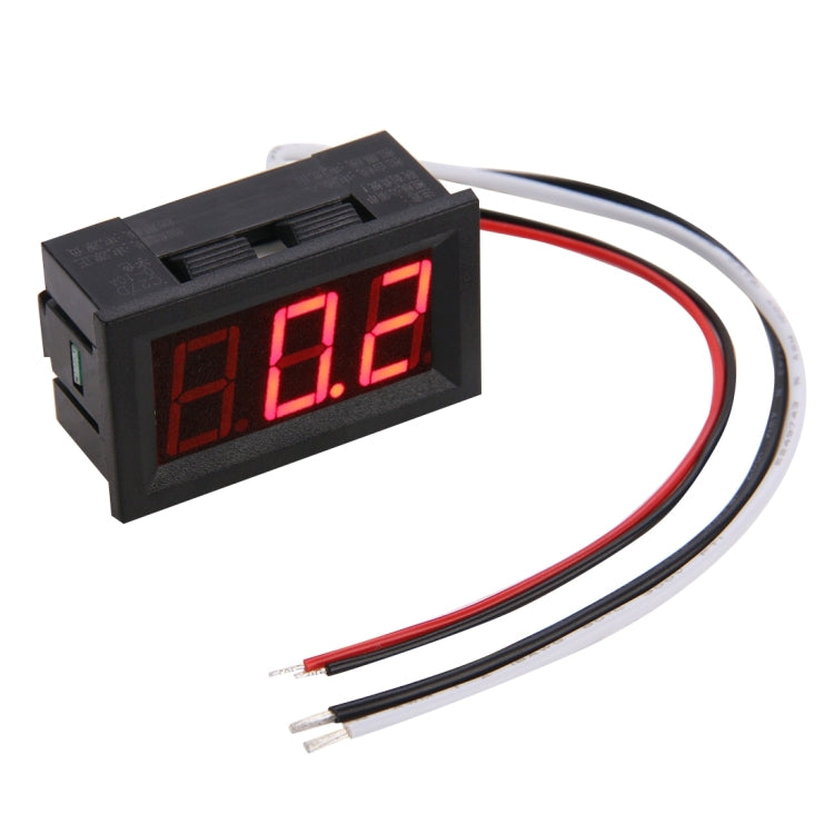 C27D Red Display LED Digital DC 0-10A Current Meter - Consumer Electronics by buy2fix | Online Shopping UK | buy2fix