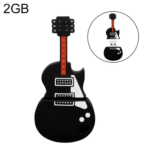 2GB Guitar Shape USB Flash Disk - USB Flash Drives by buy2fix | Online Shopping UK | buy2fix