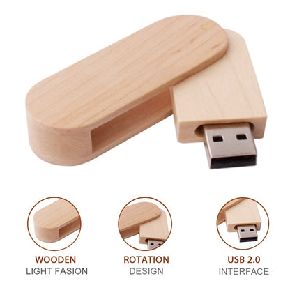 2 GB Wood Material USB Flash Disk - USB Flash Drives by buy2fix | Online Shopping UK | buy2fix