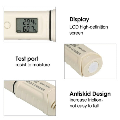 BENETECH GM1365 Digital Humidity & Temperature Data Logger - Consumer Electronics by BENETECH | Online Shopping UK | buy2fix