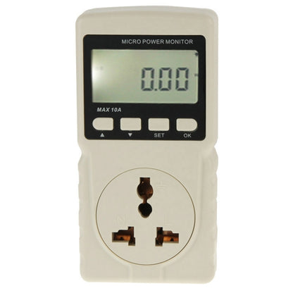 BENETECH GM86 LCD Display MAX 10A Micro Power Monitor Energy Meter, EU Plug - Consumer Electronics by BENETECH | Online Shopping UK | buy2fix