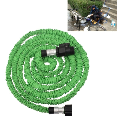 Durable Flexible Dual-layer Water Pipe Water Hose, Length: 2.5m, US Standard(Green) - Car Washer & Accessories by buy2fix | Online Shopping UK | buy2fix