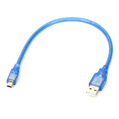 USB 2.0 AM to Mini 5pin USB cable, Length: 30.5cm - USB Cable by buy2fix | Online Shopping UK | buy2fix