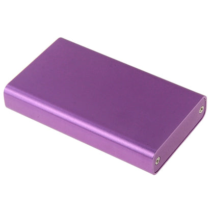 6gb/s mSATA Solid State Disk SSD to USB 3.0 Hard Disk Case(Purple) - HDD Enclosure by buy2fix | Online Shopping UK | buy2fix