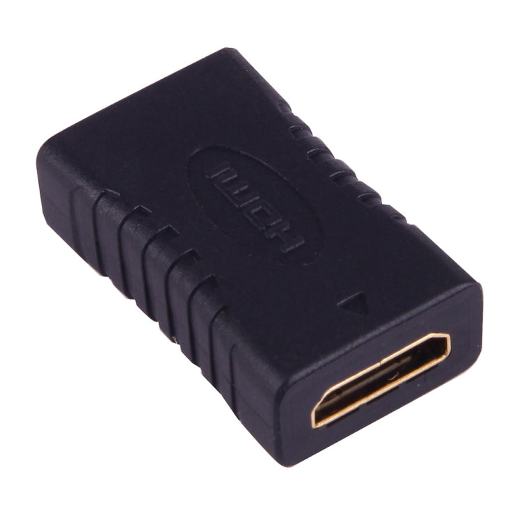 Mini HDMI Female to Mini HDMI Female adapter (Gold Plated)(Black) - Adapter by buy2fix | Online Shopping UK | buy2fix