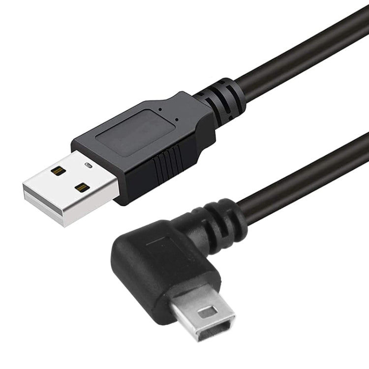 90 Degree Mini USB Male to USB 2.0 AM Adapter Cable, Length: 25cm - USB Cable by buy2fix | Online Shopping UK | buy2fix