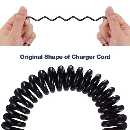 Mini 5-pin USB to USB 2.0 AF Coiled Cable / Spring Cable with OTG Function, Length: 22cm (can be extended up to 85cm)(Black) - USB Cable by buy2fix | Online Shopping UK | buy2fix