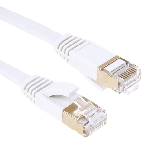 Gold Plated Head CAT7 High Speed 10Gbps Ultra-thin Flat Ethernet RJ45 Network LAN Cable (25m) - Lan Cable and Tools by buy2fix | Online Shopping UK | buy2fix