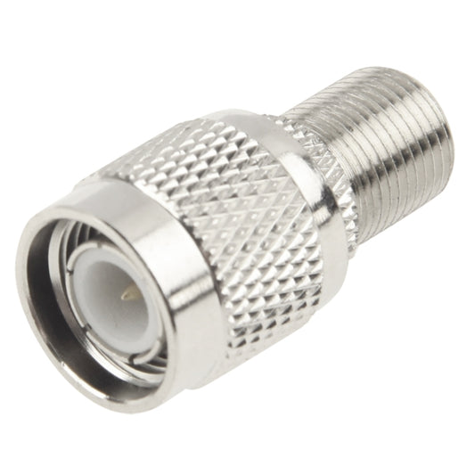 F Female to TNC Male Connector(Silver) - Connectors by buy2fix | Online Shopping UK | buy2fix