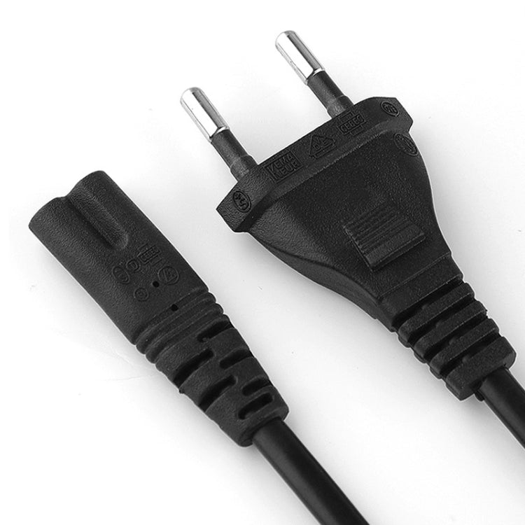 2 Prong Style EU Notebook Power Cord, Cable Length: 1.5m - Power Cord by buy2fix | Online Shopping UK | buy2fix