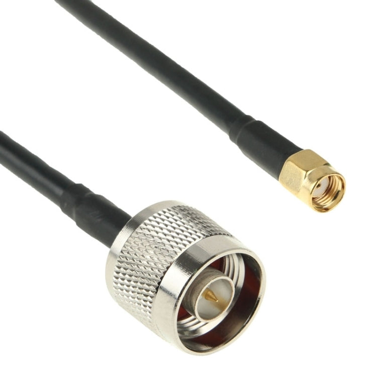 N Male to RP-SMA Converter Cable, Length: 100cm(Black) - N Antenna by buy2fix | Online Shopping UK | buy2fix