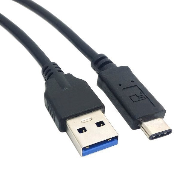 1m USB 3.1 Type-C Male to USB 3.0 Type A Male Data Cable(Black) - USB-C & Type-C Cable by buy2fix | Online Shopping UK | buy2fix