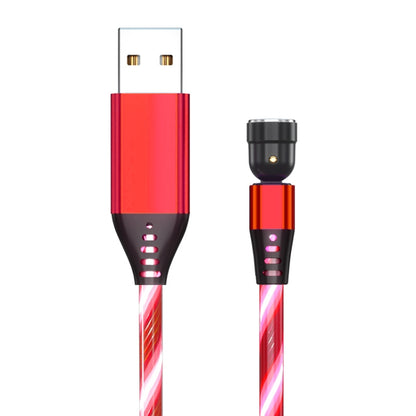 2.4A 540 Degree Bendable Streamer Magnetic Data Cable without Magnetic Head, Cable Length: 1m (Red) - Mobile Accessories by buy2fix | Online Shopping UK | buy2fix