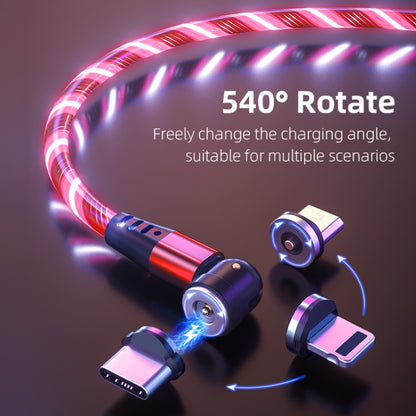 2.4A 540 Degree Bendable Streamer Magnetic Data Cable without Magnetic Head, Cable Length: 1m (Red) - Mobile Accessories by buy2fix | Online Shopping UK | buy2fix