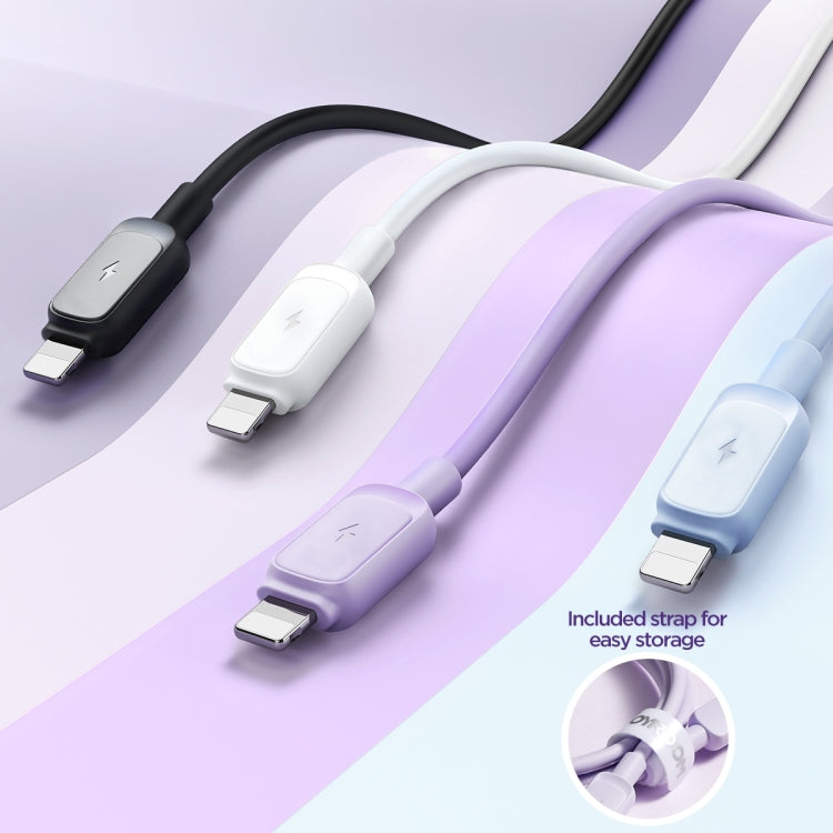 JOYROOM S-AL012A14 Multi-Color Series 2.4A USB to 8 Pin Fast Charging Data Cable, Length:1.2m(Purple) - Normal Style Cable by JOYROOM | Online Shopping UK | buy2fix