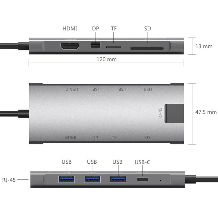 UC290 Multifunctional USB / Type-C HUB Adapter (Expand VGA HDMI) - Computer & Networking by buy2fix | Online Shopping UK | buy2fix