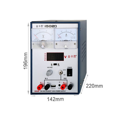 Kaisi K-1502D Repair Power Supply Current Meter 2A Adjustable DC Power Supply Automatic Protection, EU Plug - Power Supply by Kaisi | Online Shopping UK | buy2fix