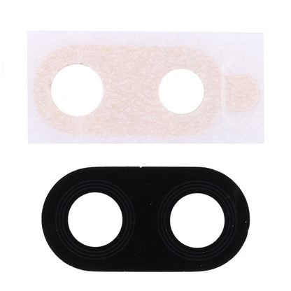 For Galaxy C8 / C710 10pcs Back Camera Lens Cover with Sticker (Black) - Camera by buy2fix | Online Shopping UK | buy2fix