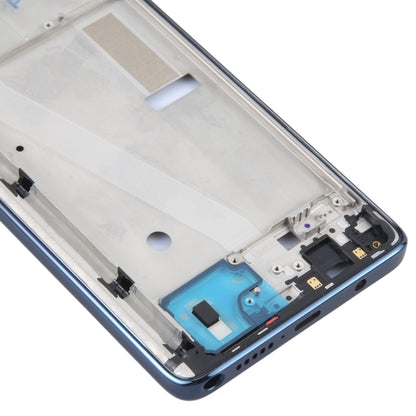 For Motorola Moto G Stylus 5G 2022 Original Front Housing LCD Frame Bezel Plate (Blue) - Repair & Spare Parts by buy2fix | Online Shopping UK | buy2fix