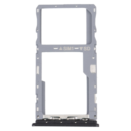 SIM Card Tray + Micro SD Card Tray for T-Mobile Revvl 4+ 5062 506W 5062Z(Black) - Others by buy2fix | Online Shopping UK | buy2fix