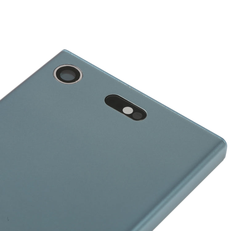 Original Battery Back Cover with Camera Lens Cover for Sony Xperia XZ1 Compact(Blue) - Repair & Spare Parts by buy2fix | Online Shopping UK | buy2fix