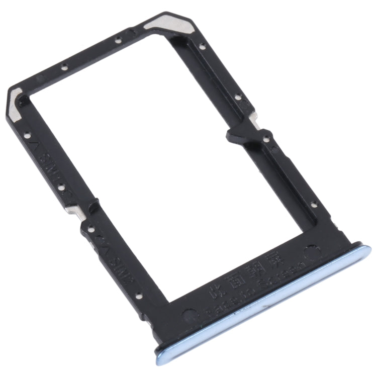 For OPPO Reno5 4G SIM Card Tray + SIM Card Tray (Silver) - Repair & Spare Parts by buy2fix | Online Shopping UK | buy2fix