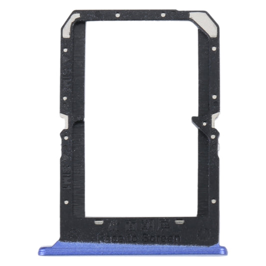 For Realme 9 Pro+ SIM Card Tray + SIM Card Tray (Blue) - Repair & Spare Parts by buy2fix | Online Shopping UK | buy2fix