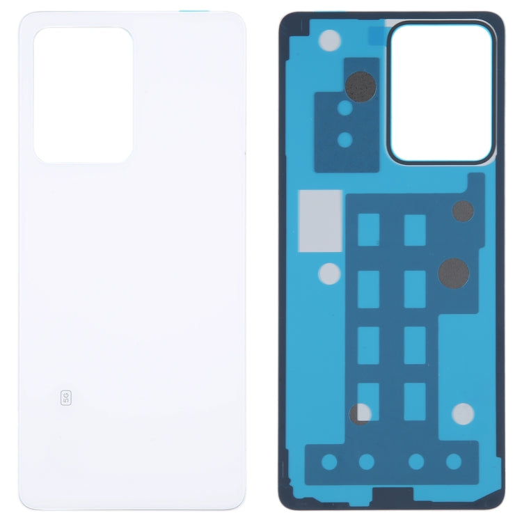 For Xiaomi Redmi Note 12 Pro 5G Original Battery Back Cover(White) - Repair & Spare Parts by buy2fix | Online Shopping UK | buy2fix