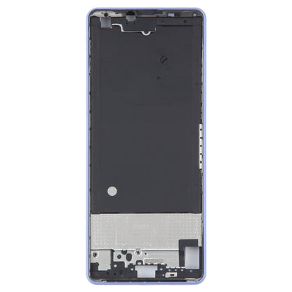 For Sony Xperia 10 IV Original Middle Frame Bezel Plate (Purple) - Repair & Spare Parts by buy2fix | Online Shopping UK | buy2fix