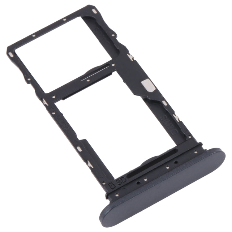 For Sony Xperia 10 IV Original SIM Card Tray + SIM / Micro SD Card Tray (Black) - Repair & Spare Parts by buy2fix | Online Shopping UK | buy2fix