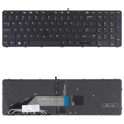 For HP Probook 650 G2 G3 655 G3 450 G3 841137-001 US Version Keyboard with Backlight and Pointing - Replacement Keyboards by buy2fix | Online Shopping UK | buy2fix