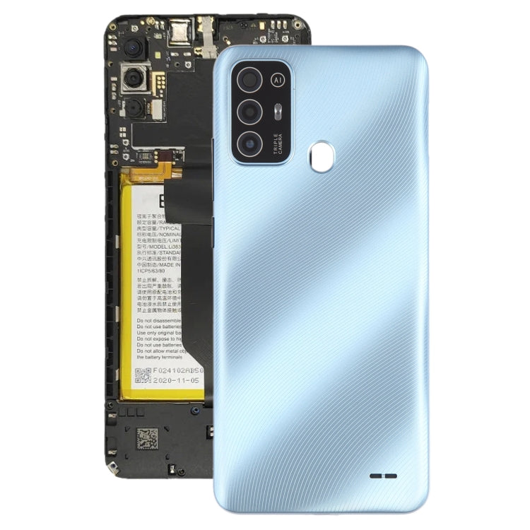 For ZTE Blade A52 Battery Back Cover(Blue) - For ZTE by buy2fix | Online Shopping UK | buy2fix