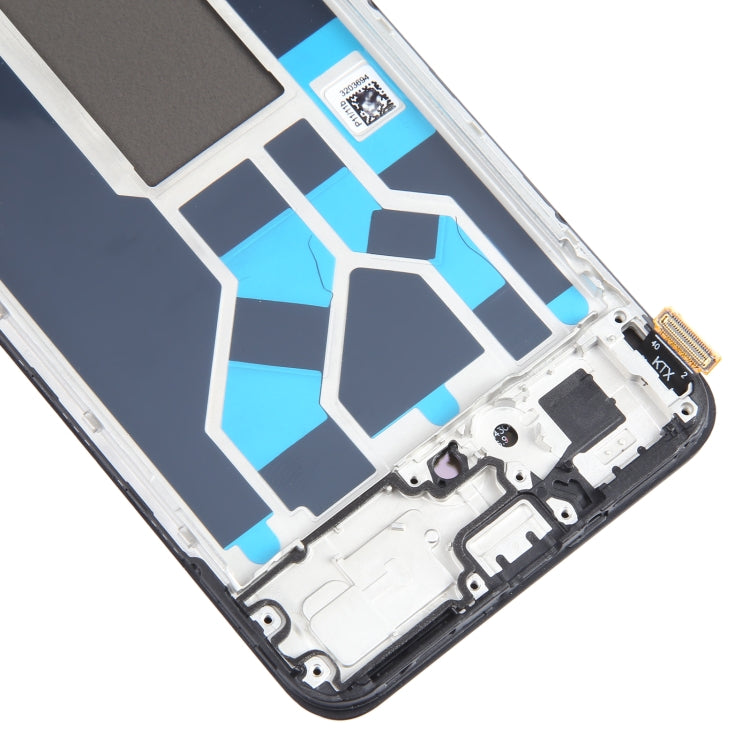 OLED LCD Screen For OPPO Reno7 SE 5G Digitizer Full Assembly with Frame / Fingerprint Identification - LCD Screen by buy2fix | Online Shopping UK | buy2fix