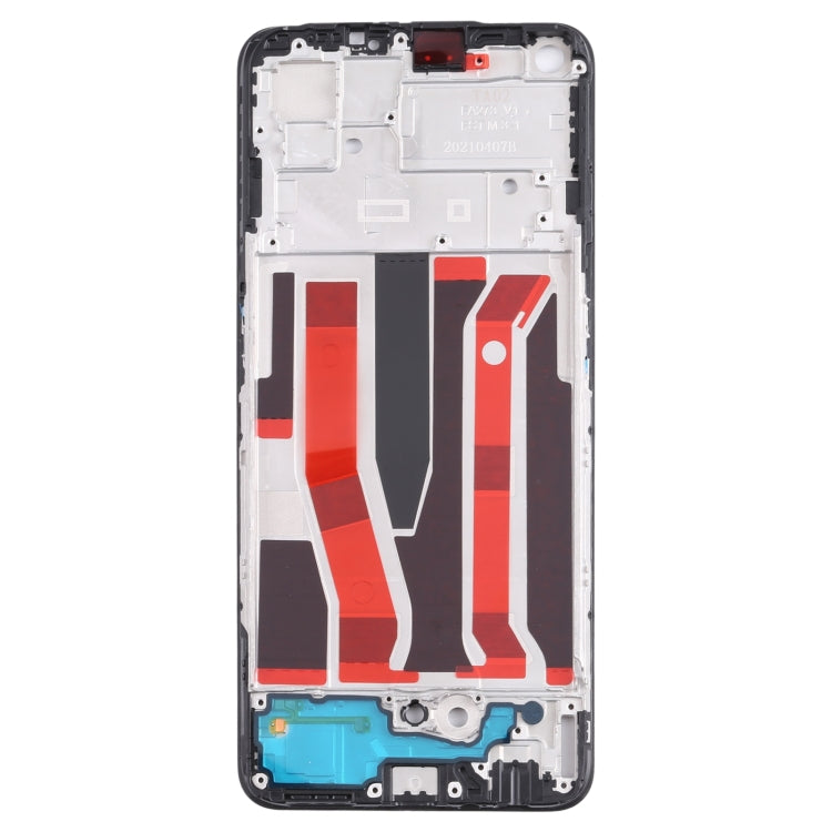 For OPPO Reno5 Z Front Housing LCD Frame Bezel Plate - Frame Bezel Plate by buy2fix | Online Shopping UK | buy2fix