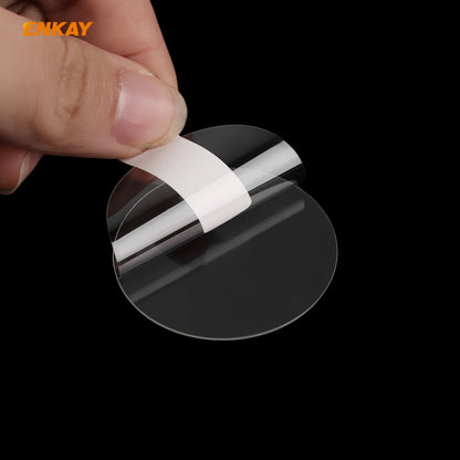 For Garmin Forerunner 45 / 45S ENKAY Hat-Prince 0.2mm 9H 2.15D Curved Edge Tempered Glass Screen Protector  Watch Film - Screen Protector by ENKAY | Online Shopping UK | buy2fix