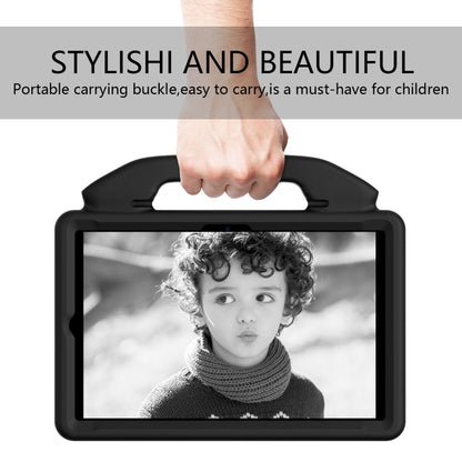 For Samsung Galaxy Tab A7 10.4(2020)T500/T505 EVA Material Children Flat Anti Falling Cover Protective Shell With Thumb Bracket(Black) - Samsung Accessories by buy2fix | Online Shopping UK | buy2fix