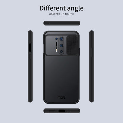 For OnePlus 8 Pro MOFI Xing Dun Series Translucent Frosted PC + TPU Privacy Anti-glare Shockproof All-inclusive Protective Case(Black) - OnePlus Cases by MOFI | Online Shopping UK | buy2fix