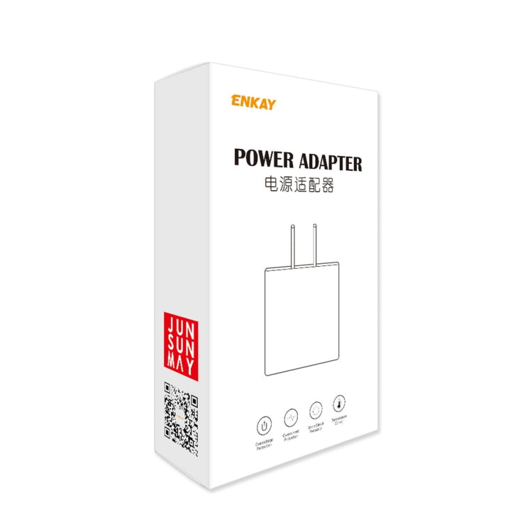 ENKAY Hat-Prince U033 18W 3A PD+QC 3.0 Fast Charging Travel Charger Power Adapter, US Plug - USB Charger by ENKAY | Online Shopping UK | buy2fix