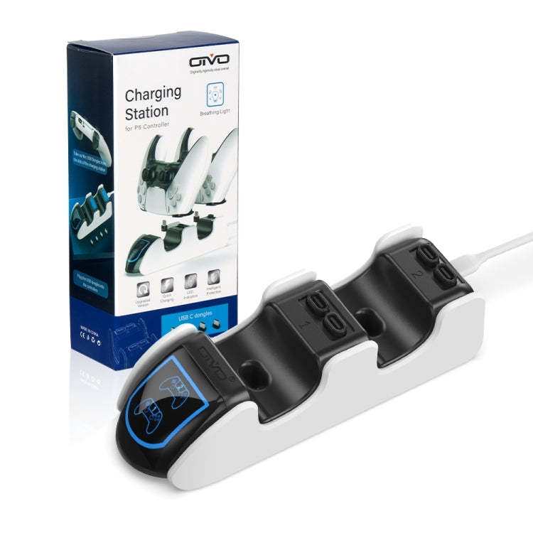 OIVO Dual Charging Dock Charger Station For PS5 - Toys & Hobbies by OIVO | Online Shopping UK | buy2fix