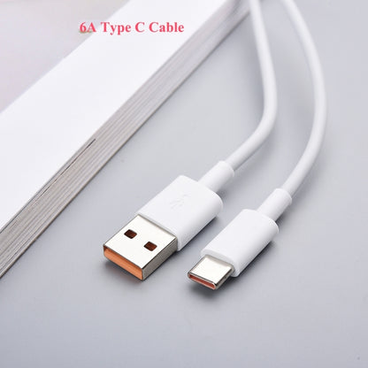 XJ-042 6A USB to USB-C / Type-C Fast Charging Data Cable, Length: 2m - USB-C & Type-C Cable by buy2fix | Online Shopping UK | buy2fix