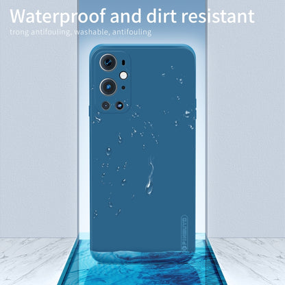 For OnePlus 9 Pro PINWUYO Touching Series Liquid Silicone TPU Shockproof Case(Black) - OnePlus Cases by PINWUYO | Online Shopping UK | buy2fix