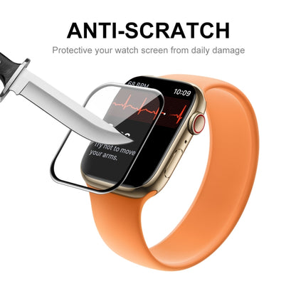 10 PCS ENKAY Hat-Prince 3D Curved Edge Full Coverage Full Tempered Glass HD Screen Protector Film For Apple Watch Series 7 45mm(Transparent) - Others by ENKAY | Online Shopping UK | buy2fix