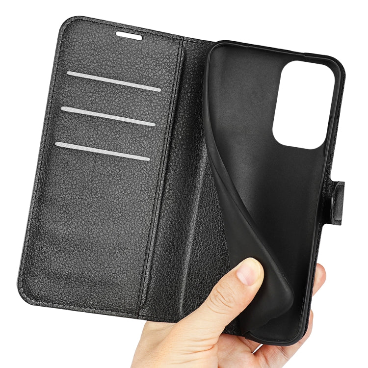 For Xiaomi Redmi Note 11 Pro / Note 11 Pro+ Litchi Texture Horizontal Flip Protective Case with Holder & Card Slots & Wallet(Black) - Xiaomi Accessories by buy2fix | Online Shopping UK | buy2fix